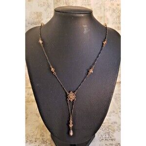 Classy, Elegant, Delicate - Liz Palacios Antique Style Necklace with Bracelet